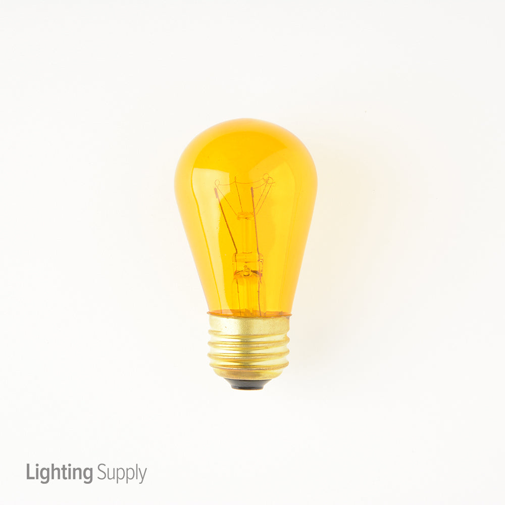 Buy 11W Clear Incandescent S14 Bulb Medium Bra