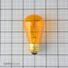 Halco S14AMB11T 11W Incandescent S14 130V Medium E26 Base Dimmable Transparent Amber Bulb (9056)