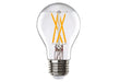 Halco 9A19-CL-FLED3-930-D 8W Clear Filament LED A19 Bulb 3000K Dimmable E26 (85144)
