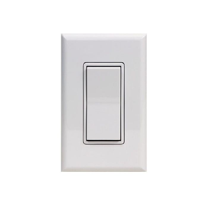 Halco PSC-EO-WS-100-BLE TruBlu Wireless Single Rocker Self-Powered Dimming Wall Controller (25424)