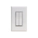 Halco PSC-EO-WS-400-BLE TruBlu Wireless Dual Rocker Self-Powered Dimming Wall/Scene Controller (25425)
