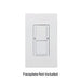 Halco PSC-DM-WS-200-BLE-SR-WH TruBlu SIG Mesh Wireless 2-Button Wall Controller 120V-277VAC White [Decora Faceplate Not Included] (25426)