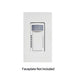 Halco PSC-DM-I-WS-100-BLE-SR-WH TruBlu Mesh Wireless 1-Button And PIR Occupancy Sensor Dimming Wall Controller White 120-277VAC (25434)