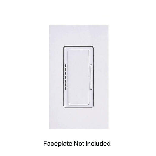 Halco PSC-DM-WS-100-BLE-SR-WH TruBlu SIG Bluetooth Mesh Wireless 1-Button Wall Controller 120-277VAC White [Decorator Faceplate Not Included] (25437)