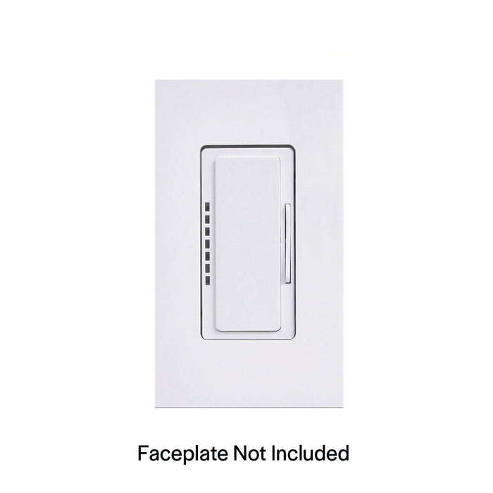 Halco PSC-DM-WS-100-BLE-SR-WH TruBlu SIG Bluetooth Mesh Wireless 1-Button Wall Controller 120-277VAC White [Decorator Faceplate Not Included] (25437)
