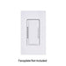 Halco PSC-DM-WS-100-BLE-SR-WH TruBlu SIG Bluetooth Mesh Wireless 1-Button Wall Controller 120-277VAC White [Decorator Faceplate Not Included] (25437)