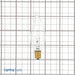 Halco CFCP25 25W Incandescent CA8 130V Candelabra E12 Base Dimmable Clear Bulb (2021)