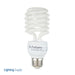 Halco CFL26/41/T2 26W Compact Fluorescent T2 Spirals 4100K 120V 82 CRI Medium E26 Base Prolume Self-Ballasted Bulb (45082)