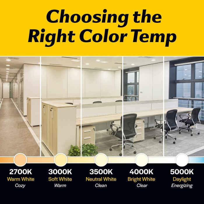 Halco CDLEM-4-LS-CS-WH-DDV 4 Inch Downlight Selectable 600Lm/800Lm/1000Lm 2700K/3000K/3500K/4000K/5000K 120-277V Triac/ELV/0-10V Emergency Battery Backup White Reflector/Flange (89218)