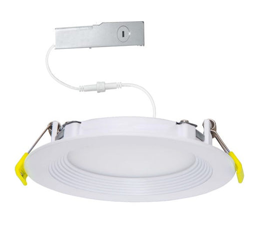 Halco CSDL-4-LS-CS-BT-DDV Commercial Slim Downlight 4 Inch 13W Lumen/CCT Selectable 500Lm/700Lm/900Lm 2700K/3000K/3500K/4000K/5000K Baffle Trim 120-277V Dimmable (89171)