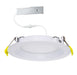Halco CSDL-4-LS-CS-BT-DDV Commercial Slim Downlight 4 Inch 13W Lumen/CCT Selectable 500Lm/700Lm/900Lm 2700K/3000K/3500K/4000K/5000K Baffle Trim 120-277V Dimmable (89171)