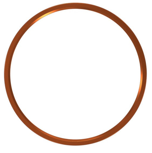 Halco DSK-12-TRM-BC Surface Mount Disk 12 Inch Round Trim Brushed Copper (83938)