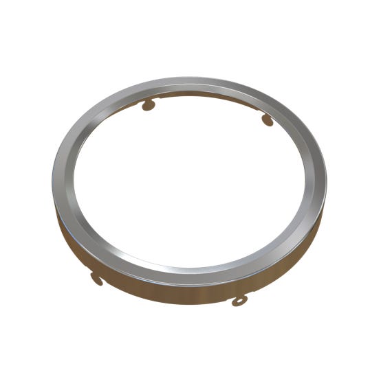 Halco DSK-5.5-TRM-BN Surface Mount Disk 5.5 Inch Round Trim Brushed Nickel (83925)