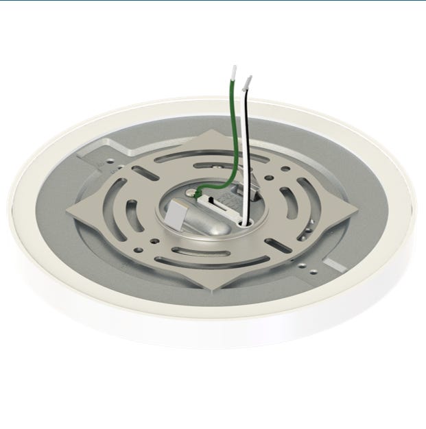 Halco DSK-7-CS-120V Surface Mount Disk 7 Inch 14W 1200Lm CCT Selectable 2700K/3000K/3500K/4000K/5000K 120V Triac Dimming (83898)