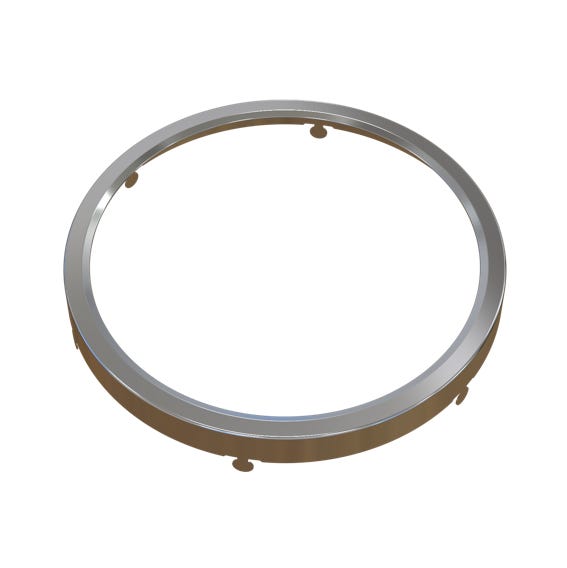 Halco DSK-7-TRM-BN Surface Mount Disk 7 Inch Round Trim Brushed Nickel (83929)