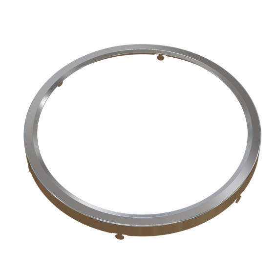 Halco DSK-9-TRM-BN Surface Mount Disk 9 Inch Round Trim Brushed Nickel (83933)