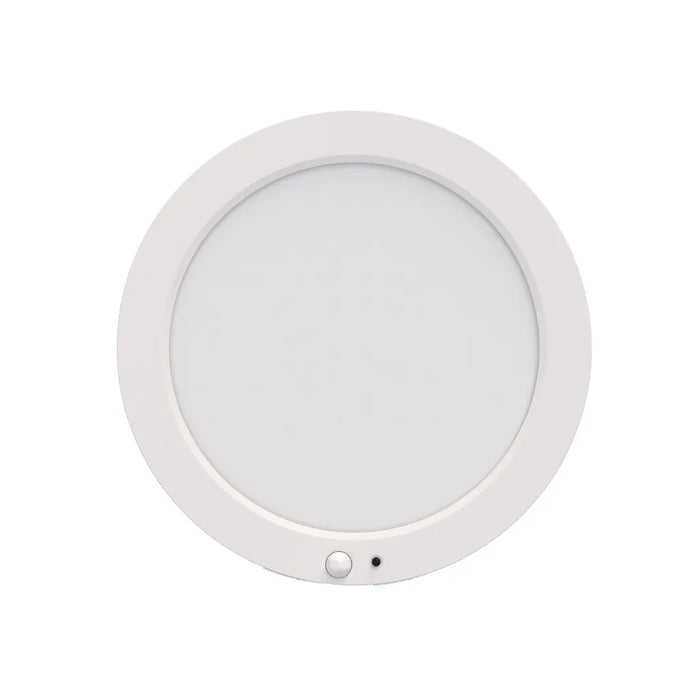 Halco DSK-7-CS-120V-PIR LED Surface Mount Disk Downlight 7 Inch 14W 1150Lm CCT Selectable 2700K/3000K/3500K/4000K/5000K 120V Non-Dimmable PIR Sensor (83902)