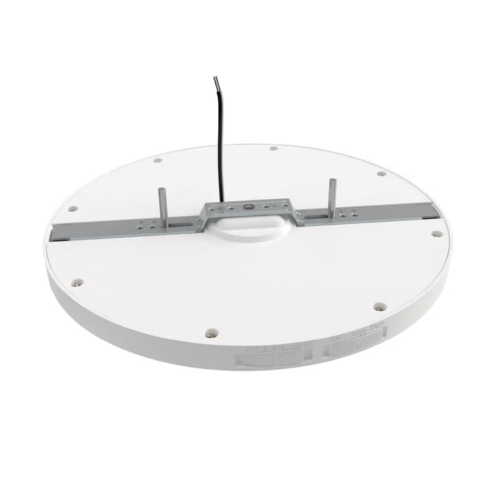 Halco DSK-9-CS-120V-PIR LED Surface Mount Disk Downlight 9 Inch 18W 1480Lm CCT Selectable 2700K/3000K/3500K/4000K/5000K 120V Non-Dimmable PIR Sensor (83903)