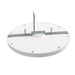 Halco DSK-9-CS-120V-PIR LED Surface Mount Disk Downlight 9 Inch 18W 1480Lm CCT Selectable 2700K/3000K/3500K/4000K/5000K 120V Non-Dimmable PIR Sensor (83903)