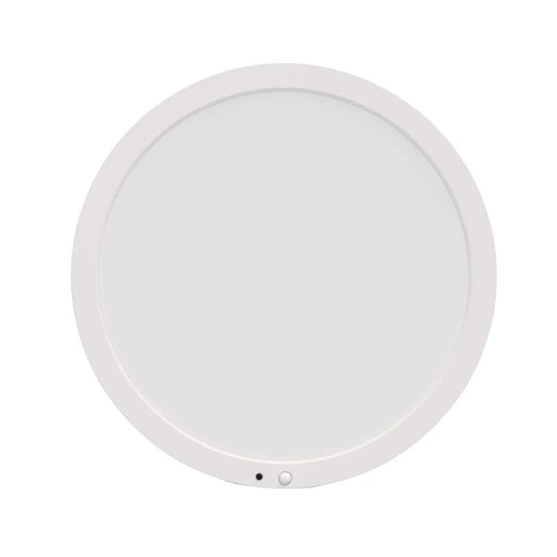 Halco DSK-12-CS-120V-PIR LED Surface Mount Disk Downlight 12 Inch 22W 1650Lm CCT Selectable 2700K/3000K/3500K/4000K/5000K 120V Non-Dimmable PIR Sensor (83904)