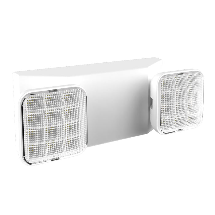 Halco Emergency Unit Thermoplastic Square Head White Housing