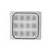 Halco EMG-RH-1-IND-SQ-WH Remote Head Indoor Single Square White 1W LED 3.6-15VDC Input (98053)
