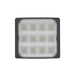 Halco EMG-RH-1-IND-SQ-BK Remote Head Indoor Single Square Black 1W LED 3.6-15VDC Input (98061)