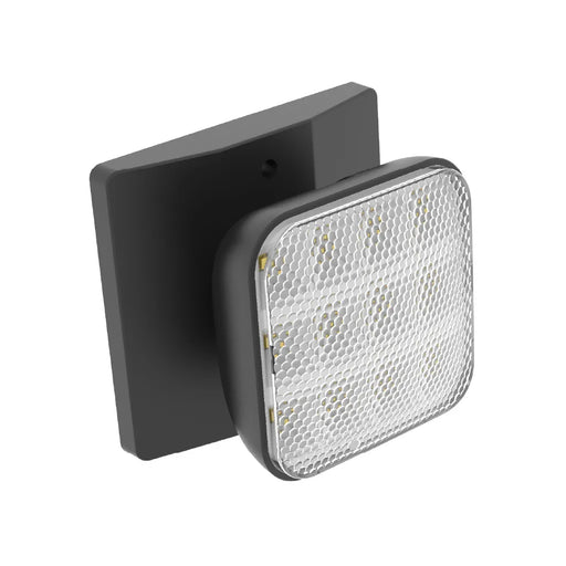 Halco EMG-RH-1-IND-SQ-BK Remote Head Indoor Single Square Black 1W LED 3.6-15VDC Input (98061)