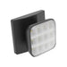 Halco EMG-RH-1-IND-SQ-BK Remote Head Indoor Single Square Black 1W LED 3.6-15VDC Input (98061)