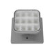 Halco EMG-RH-1-IND-SQ-GY Remote Head Indoor Single Square Gray 1.2W LED 3.6-15VDC Input (98069)