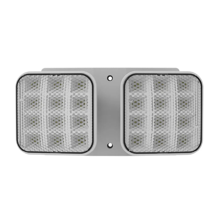 Halco EMG-RH-2-IND-SQ-WH Remote Head Indoor Double Square White 2W LED 3.6-15VDC Input (98054)