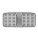 Halco EMG-RH-2-IND-SQ-WH Remote Head Indoor Double Square White 2W LED 3.6-15VDC Input (98054)
