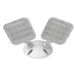 Halco EMG-RH-2-OUT-SQ-WH Remote Head Outdoor Double Square White 2W LED 3.6-15VDC Input (98058)