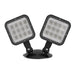 Halco EMG-RH-2-OUT-SQ-BK Remote Head Outdoor Double Square Black 2W LED 3.6-15VDC Input (98066)