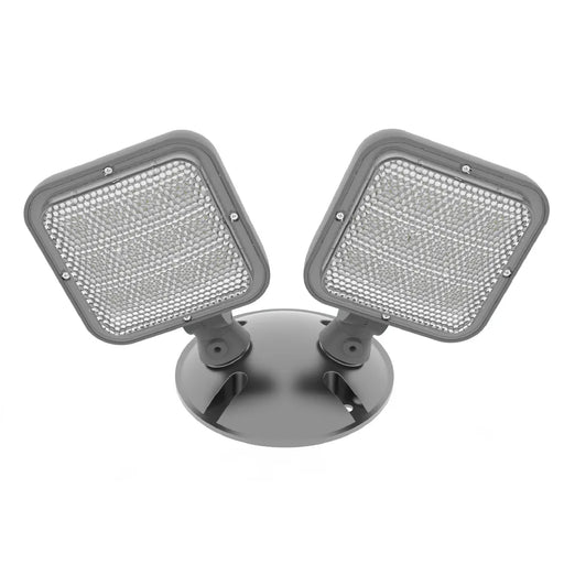 Halco EMG-RH-2-OUT-SQ-GY Remote Head Outdoor Double Square Gray 2.4W LED 3.6-15VDC Input (98074)
