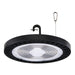 Halco ERHB-150-50-U ProLED Essential Round High Bay 150W 5000K Universal Voltage 120-277V 0-10V Dimming Black (37301)