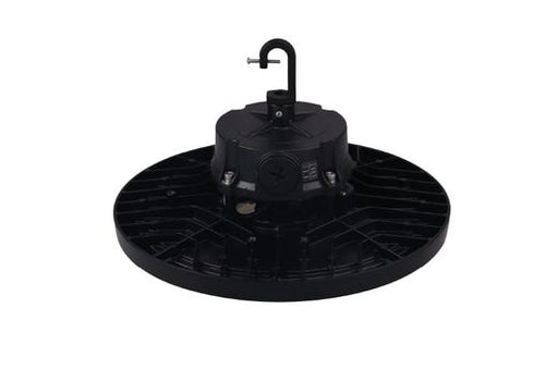 Halco ERHB-2-LS-CS-U Essential Round LED High Bay Wattage/CCT Selectable 90W/120W/150W 4000K/5000K 120-277V 0-10V Dimming Black (37311)