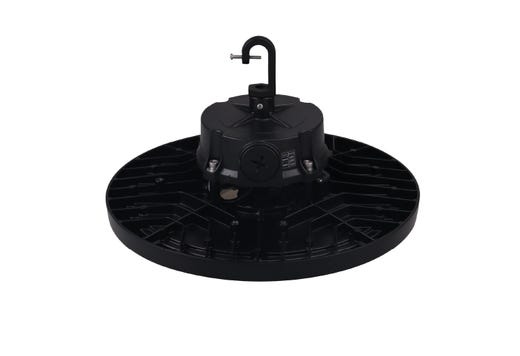 Halco ERHB-2-LS-CS-U Essential Round LED High Bay Wattage/CCT Selectable 90W/120W/150W 4000K/5000K 120-277V 0-10V Dimming Black (37311)