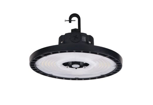 Halco ERHB-2-LS-CS-U Essential Round LED High Bay Wattage/CCT Selectable 90W/120W/150W 4000K/5000K 120-277V 0-10V Dimming Black (37311)