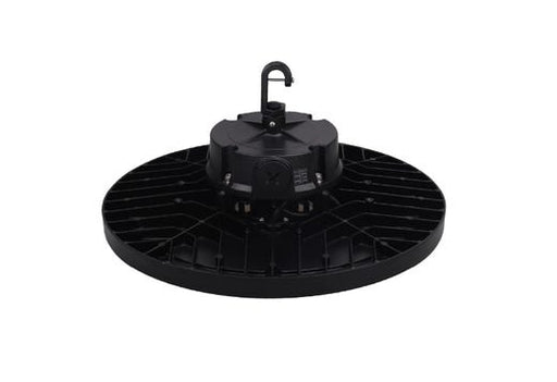 Halco ERHB-4-LS-CS-U Essential Round LED High Bay Wattage/CCT Selectable 180W/210W/240W 4000K/5000K 120-277V 0-10V Dimming Black (37313)