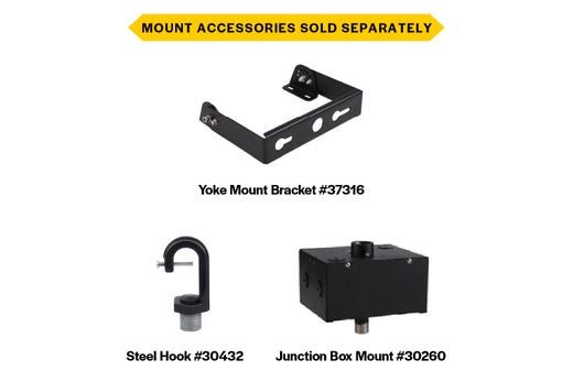 Halco ERHB-4-LS-CS-U Essential Round LED High Bay Wattage/CCT Selectable 180W/210W/240W 4000K/5000K 120-277V 0-10V Dimming Black (37313)