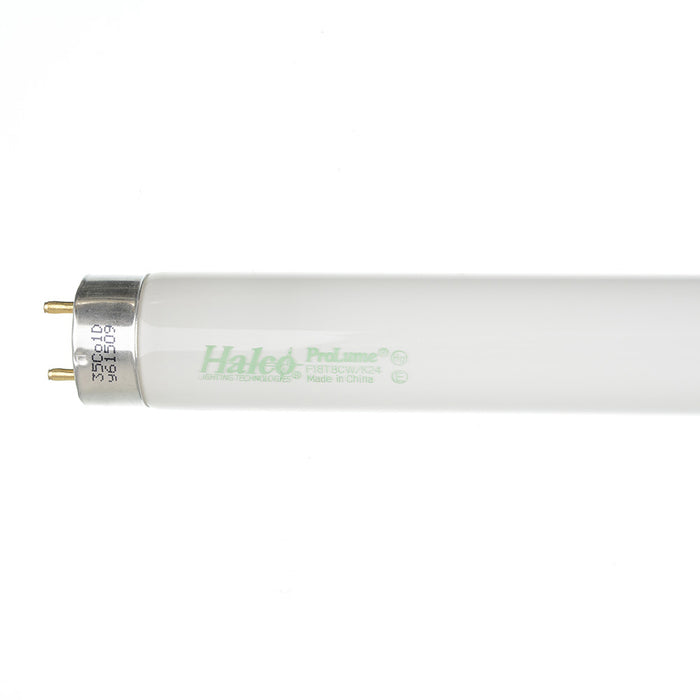 Halco F18T8CW/K24 18W 24 Inch Fluorescent T8 4100K 1025Lm 62 CRI Medium Bi-Pin Base Tube (109234)