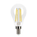 Halco 5A15-CL-FLED4-930-E12-D LED Filament A15 Lamp Candelabra E12 Base 3000K 5W 450Lm Clear 90 CRI 120V Dimmable (82501)
