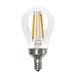 Halco 9A15-CL-FLED4-927-E12-D LED Filament A15 Lamp Candelabra E12 Base 2700K 8.8W 800Lm Clear 90 CRI 120V Dimmable (82506)