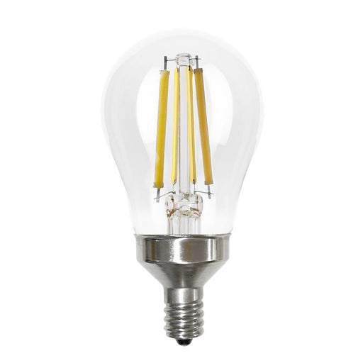 Halco 9A15-CL-FLED4-930-E12-D LED Filament A15 Lamp Candelabra E12 Base 3000K 8.8W 800Lm Clear 90 CRI 120V Dimmable (82507)