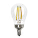 Halco 9A15-CL-FLED4-930-E12-D LED Filament A15 Lamp Candelabra E12 Base 3000K 8.8W 800Lm Clear 90 CRI 120V Dimmable (82507)