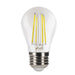 Halco 5A15-CL-FLED4-950-E26-D LED Filament A15 Lamp Medium E26 Base 5000K 5W 450Lm Clear 90 CRI 120V Dimmable (82514)