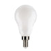 Halco 5A15-FR-FLED4-930-E12-D LED Filament A15 Lamp Candelabra E12 Base 3000K 5W 450Lm Frosted 90 CRI 120V Dimmable (82504)