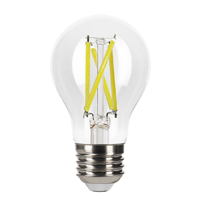 Halco 14A19-CL-FLED4-950-E26-D LED Filament A19 Lamp Medium E26 Base 5000K 14W 1600Lm Clear 90 CRI 120V Dimmable (82545)