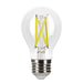 Halco 14A19-CL-FLED4-950-E26-D LED Filament A19 Lamp Medium E26 Base 5000K 14W 1600Lm Clear 90 CRI 120V Dimmable (82545)